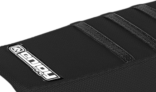 Miniatura 2 de Enjoy Mfg Funda de asiento, compatible con Honda CRF 150R CRF150R 2007-2024, todas las costillas negrasnegras #50