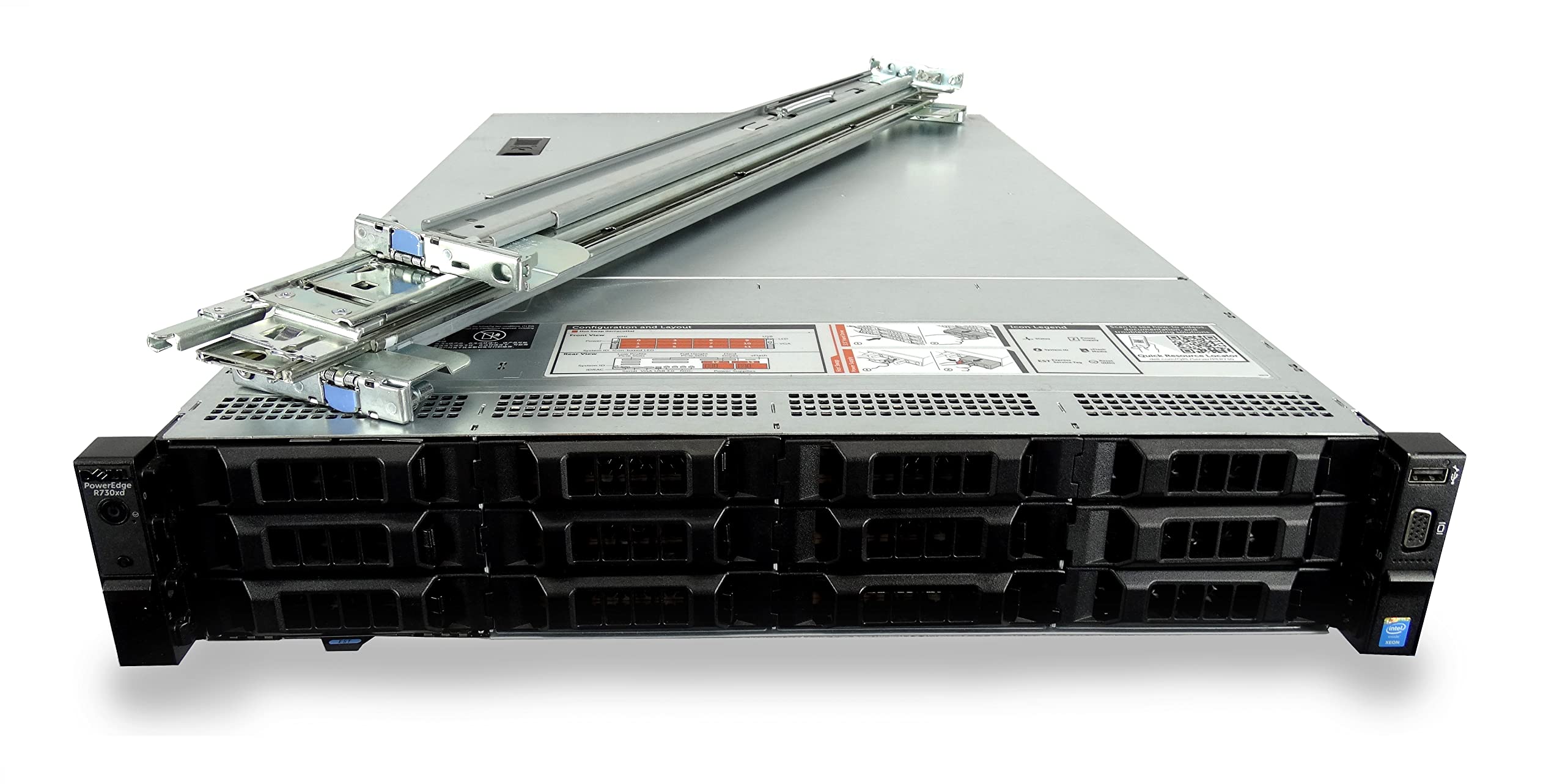 Amazon.com: Dell PowerEdge R730xd 12 Bay LFF 2U Server with