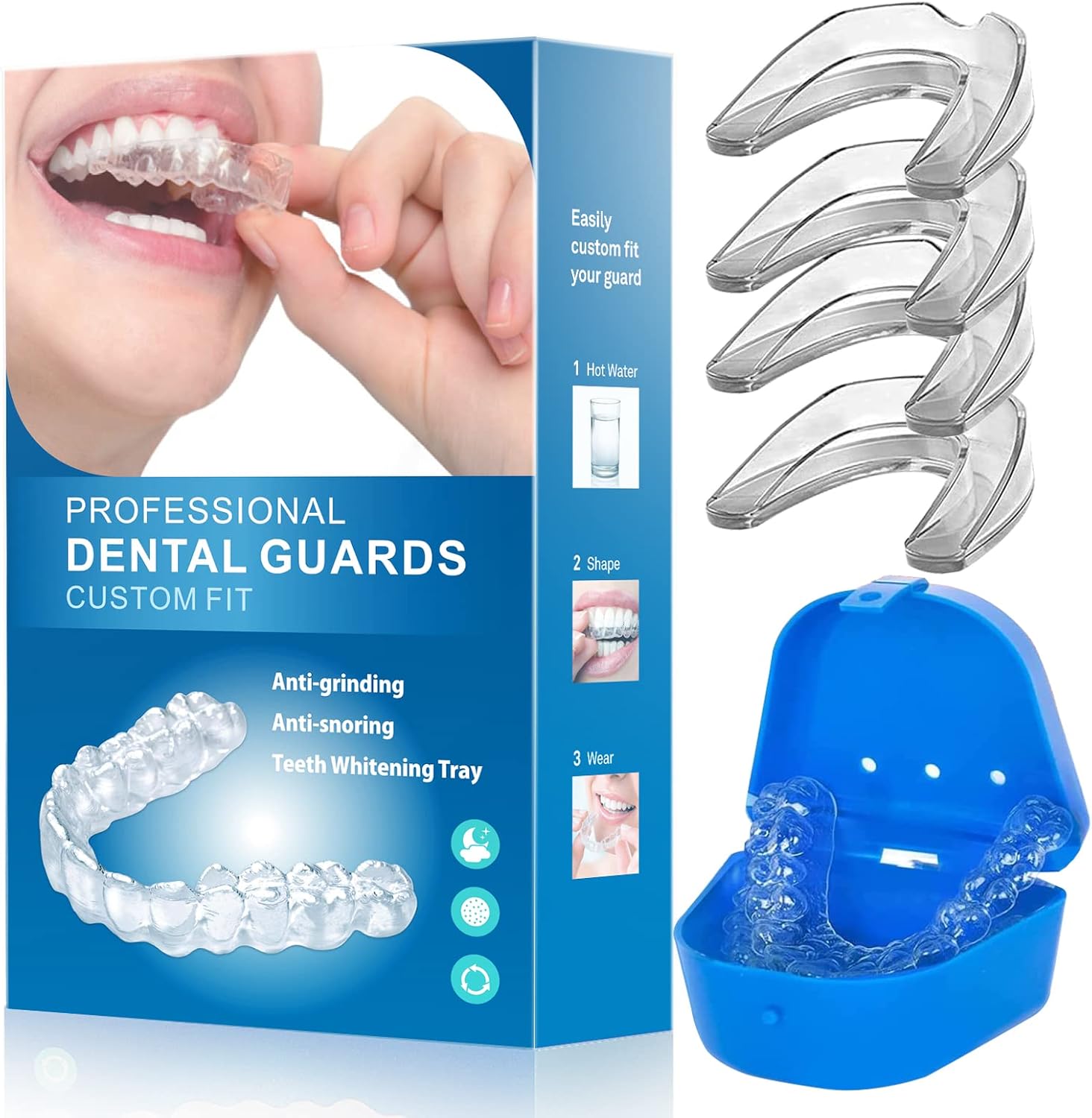 Mouth Guard for Teeth Grinding and Clenching, Anti Grinding Mouth Guard