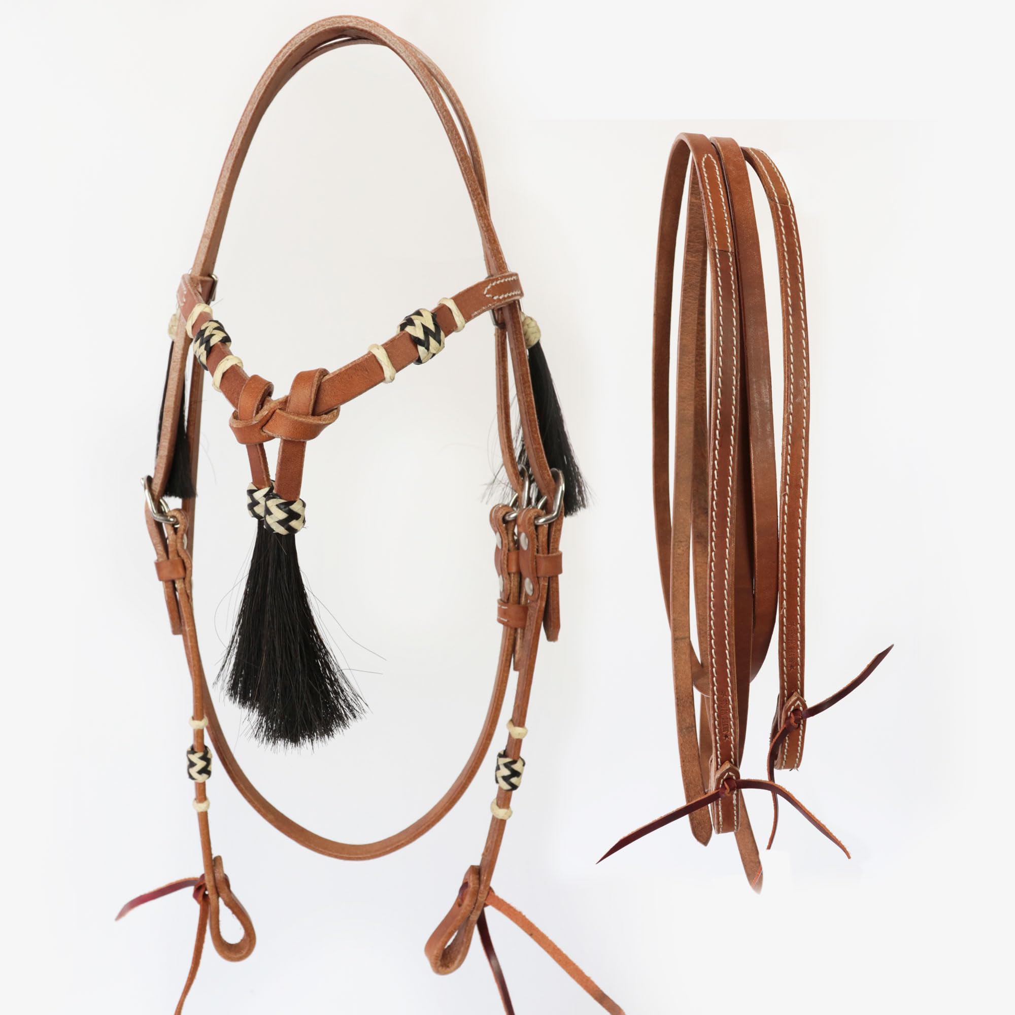 Diverses Brides En Cuir Et Bandeau Avec Courroies Brodées Bande De Tête