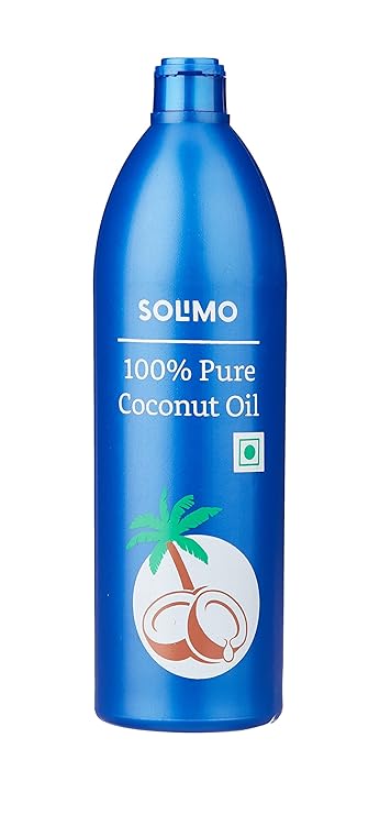 Amazon Brand – Solimo 100% Pure Coconut Oil, 600 ml at Rs. 120