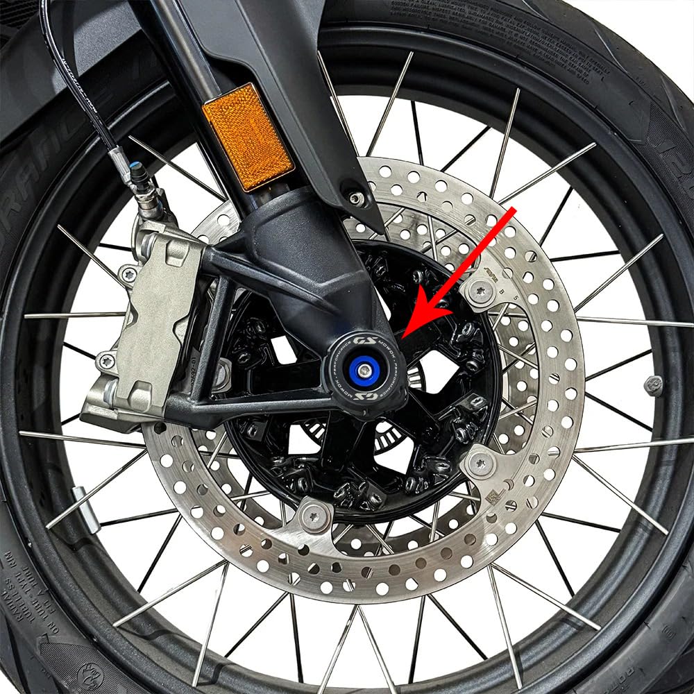 Per R1300GS R1300 GS Adventure GS1300 1300 GSA 2023 2024 2025 accessori R1300RT R 1300 RT 1300RT Option 719 2025 2026 moto protezione anticaduta ruota asse anteriore cuscinetti di protezione forcella
