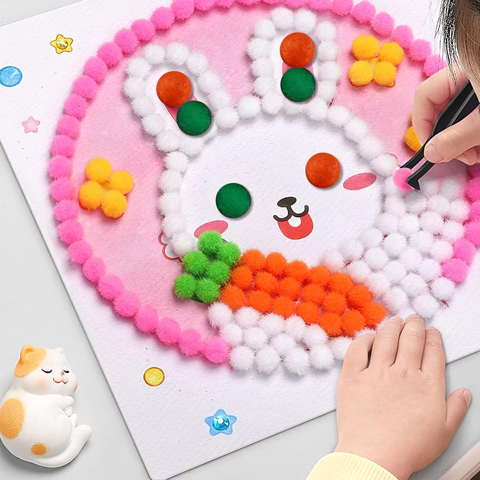 Aquabeads Mundo Encantado | Más De 1500 Cuentas En 26 Colores | Plantillas De Unicornios, Hadas Y Castillos | Manualidades Sin Plancha Ni Pegamento | +4 Años