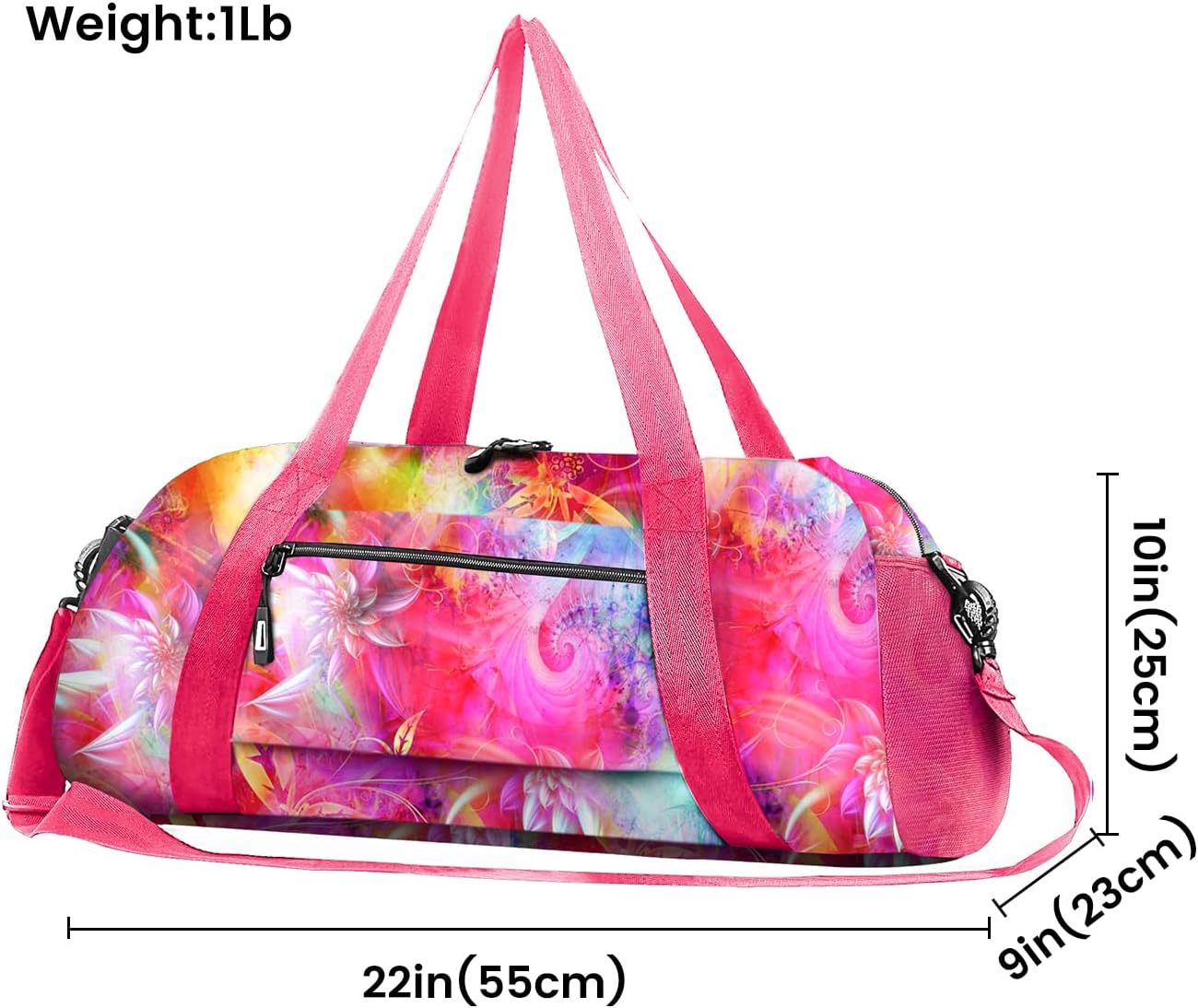 Stumdo Kids Overnighter Duffel Bags for kids, Carry-On Size & Ideal for School Practice or Overnight Travel Weekender Tote for Travel Gym Sport bag for Boys & Girls… (12hhong) - Image 2