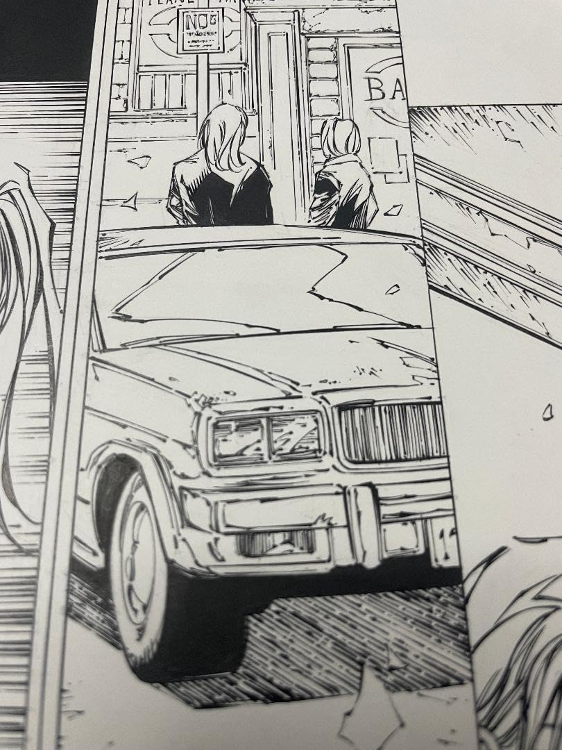 美品・希少・アメコミ　原画　ウィッチブレイド Witchblade Amazon.co.jp: ウィッチブレイド Witchblade アメコミ 原画 image