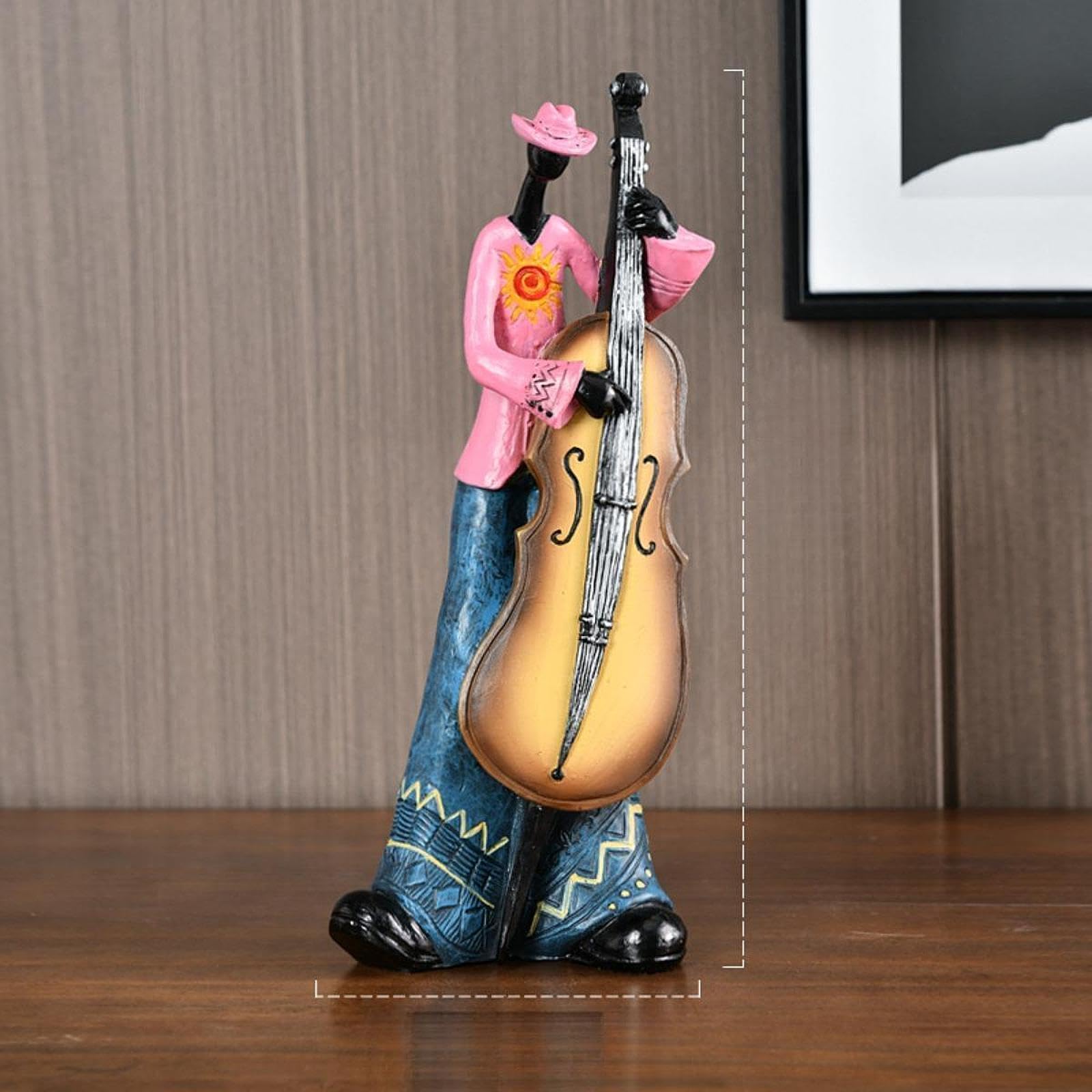 Sculture che suonano melodie, statue di gruppi rock, decorazioni per la casa, artigianato artistico, statuette di musicisti unici, set di opere d'arte decorative, statue