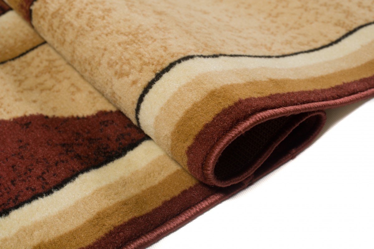 Carpeto Rugs Tappeto Salotto Classico Floreale Pelo Corto - Tappeti Camera da Letto - Tappeti Salotto Grandi Dimensioni - Tappeti Moderni Soggiorno - Beige - 100 x 200 cm