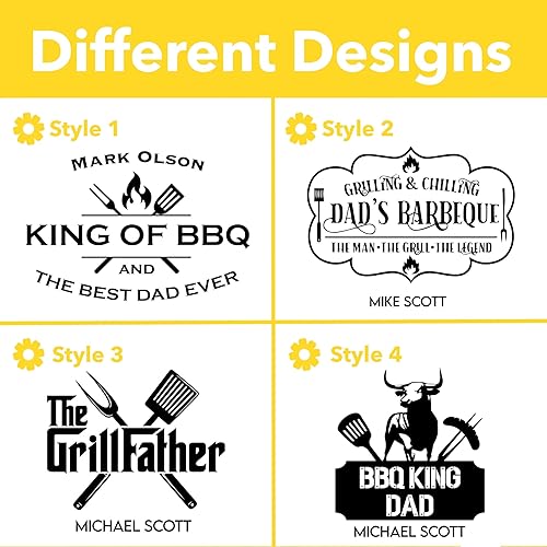 Miniatura 3 de King of BBQ Men, Bbq Cutting Board, Bbq Daddy, The Best Dad Ever, Customized Cutting Board for Dad, King of the Grill, Fathers Day Gift, Custom