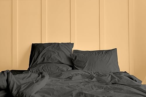 U.S. Polo Assn. Juego de ropa de cama de microfibra de 6 piezas, tamaño Queen, sábanas bajeras de bolsillo plano y profundo, fundas de almohada,