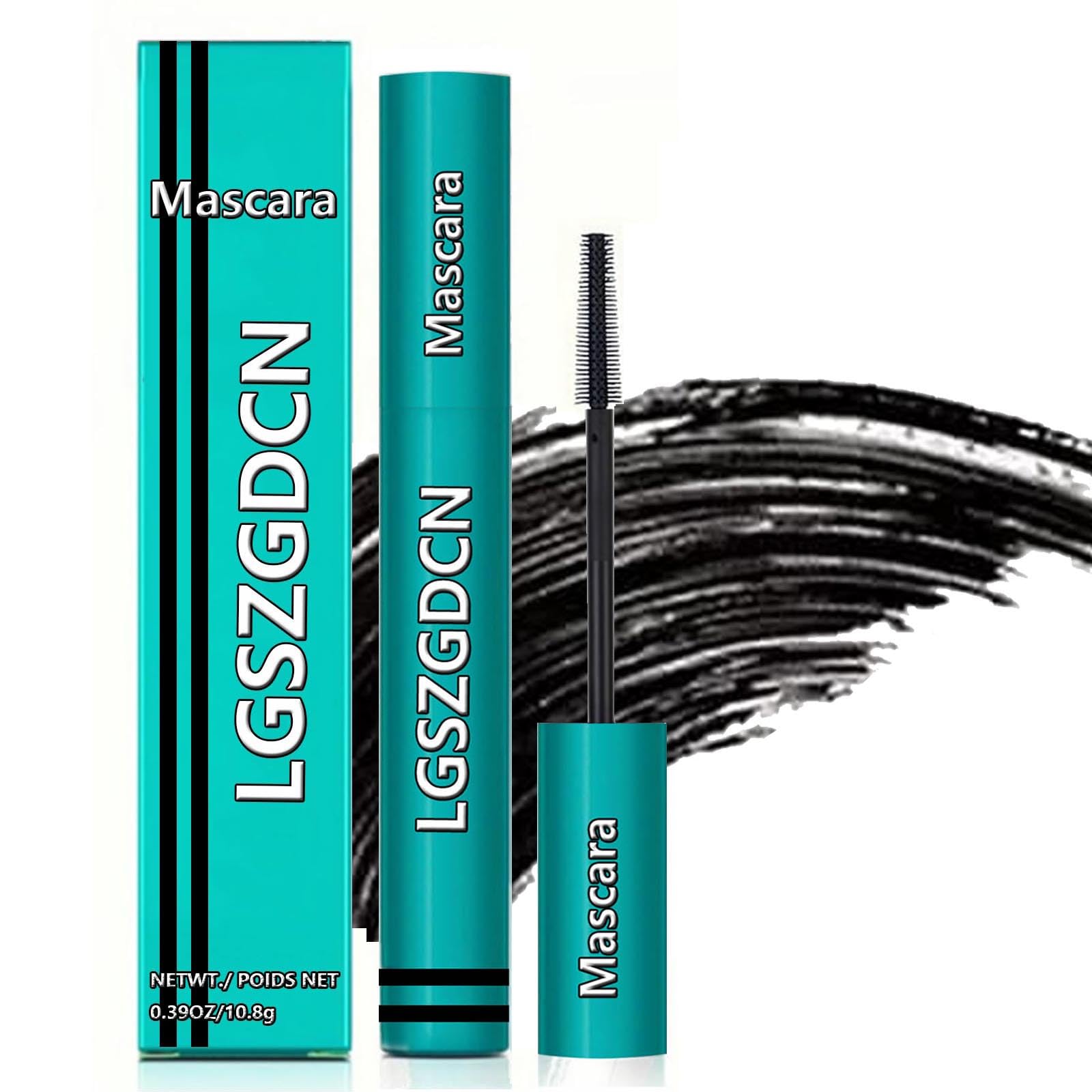 Mascara Black Eyelash Liquid Extensions Sensational Washable Long-Lasting Thick Waterproof Smudge-Proof Hypoallergenic 10.8g/0.39 OZ