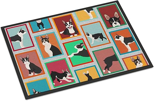 Vista 364 de Caroline's Treasures MLM1087MAT - Felpudo de perro de montaña bernés de 18 x 27 pulgadas, para interiores y exteriores, para entrada, Bernese