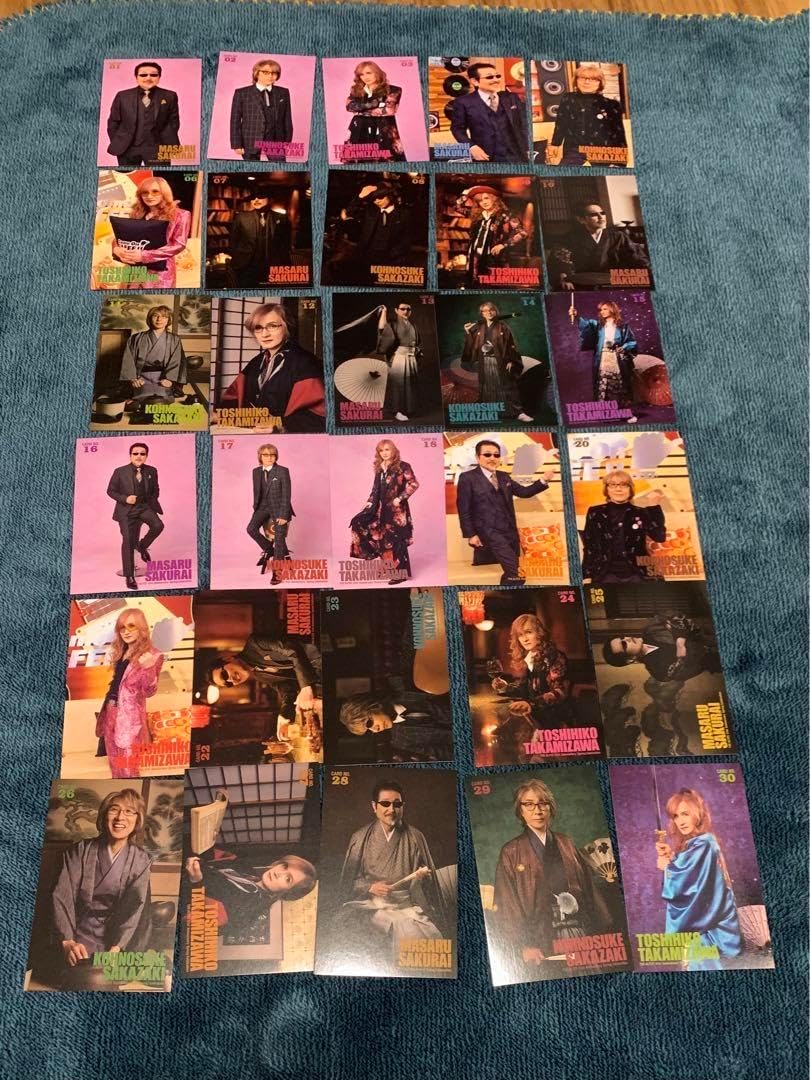 THE ALFEE 2025 春　トレカ コンプリート　高見沢　桜井　坂崎 THE ALFEE 2025 春トレカ コンプリート高見沢桜井坂崎