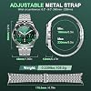 2025 DA GPT Smart Watch for Men with Bluetooth Call, Heart Rate, Blood Pressure, SpO2, Sleep Monitor, 107 Sports Modes, Waterproof Round Watch, 1.19-inch AMOLED Display, Compatible Android and iOS