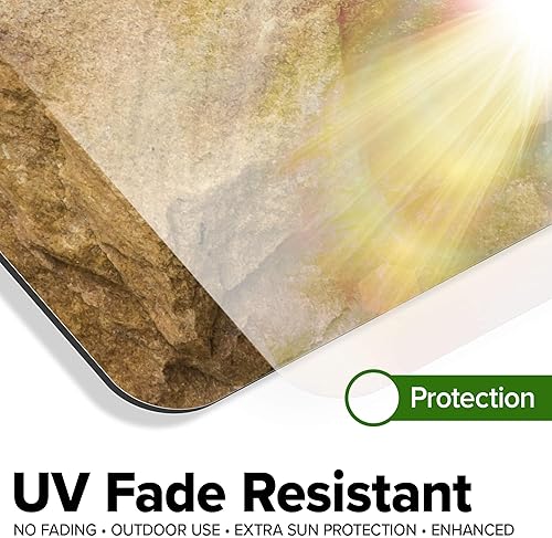 Miniatura 987 de My Sign Center - Letrero personalizado, 11 colores de fuente, 13 estilos de fuente, 4 opciones de agujero, 22 tamaños, 8 x 32 pulgadas, sin óxido,