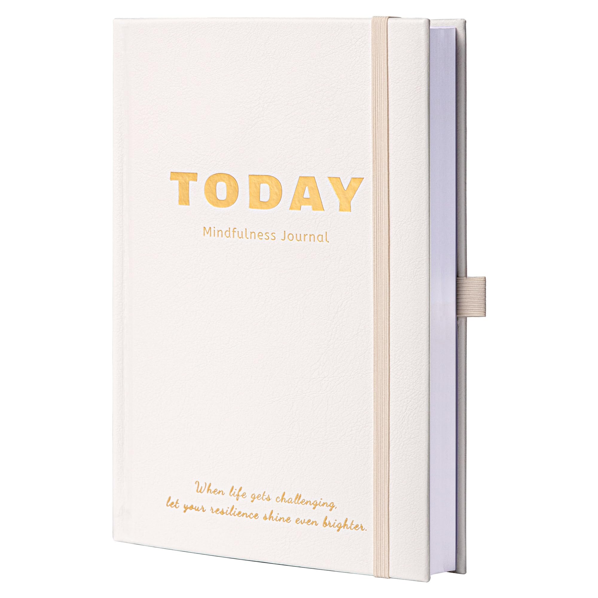 TIEFOSSI Mindfulness Journal, Gratitude Journal Notebook for Women, Daily Guided Self Care Journal with Prompts,120Gsm Thick Paper Self Help & Reflection Planner