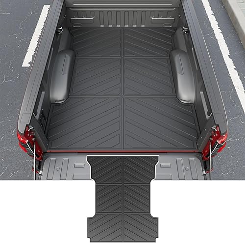 Miniatura 8 de powoq Tapete de caja de camioneta de 5.5 pies compatible con Ford F150 2015-2026, forro de caja de camión, protección para todas las estaciones