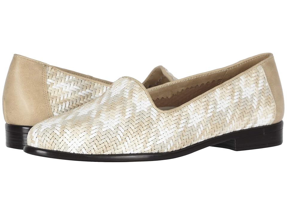Trotters Liz (Beige Multi) Women's Shoes INTERNATIONAL SHIPPING