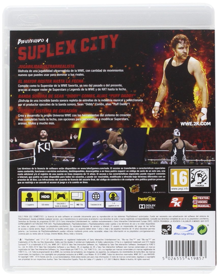WWE 2K17 - [Edizione: Spagna]