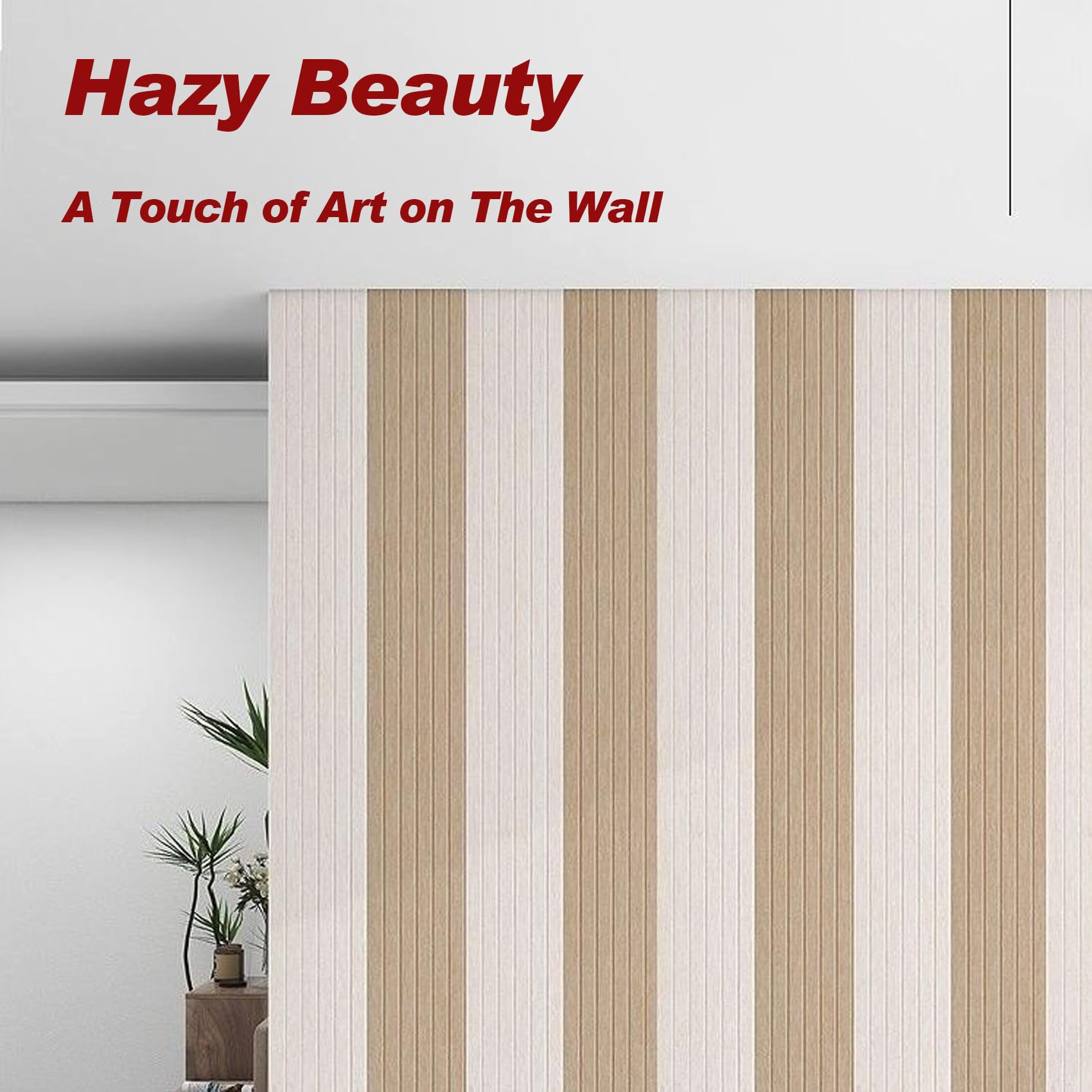 Large Felt Wall Tiles Cork Boards for Office 90x60CM Felt Bulletin Board Photos Boards Pin Board for Walls Home Decor Photos Memos Noise Reduction Boards(Dark Camel - Image 3