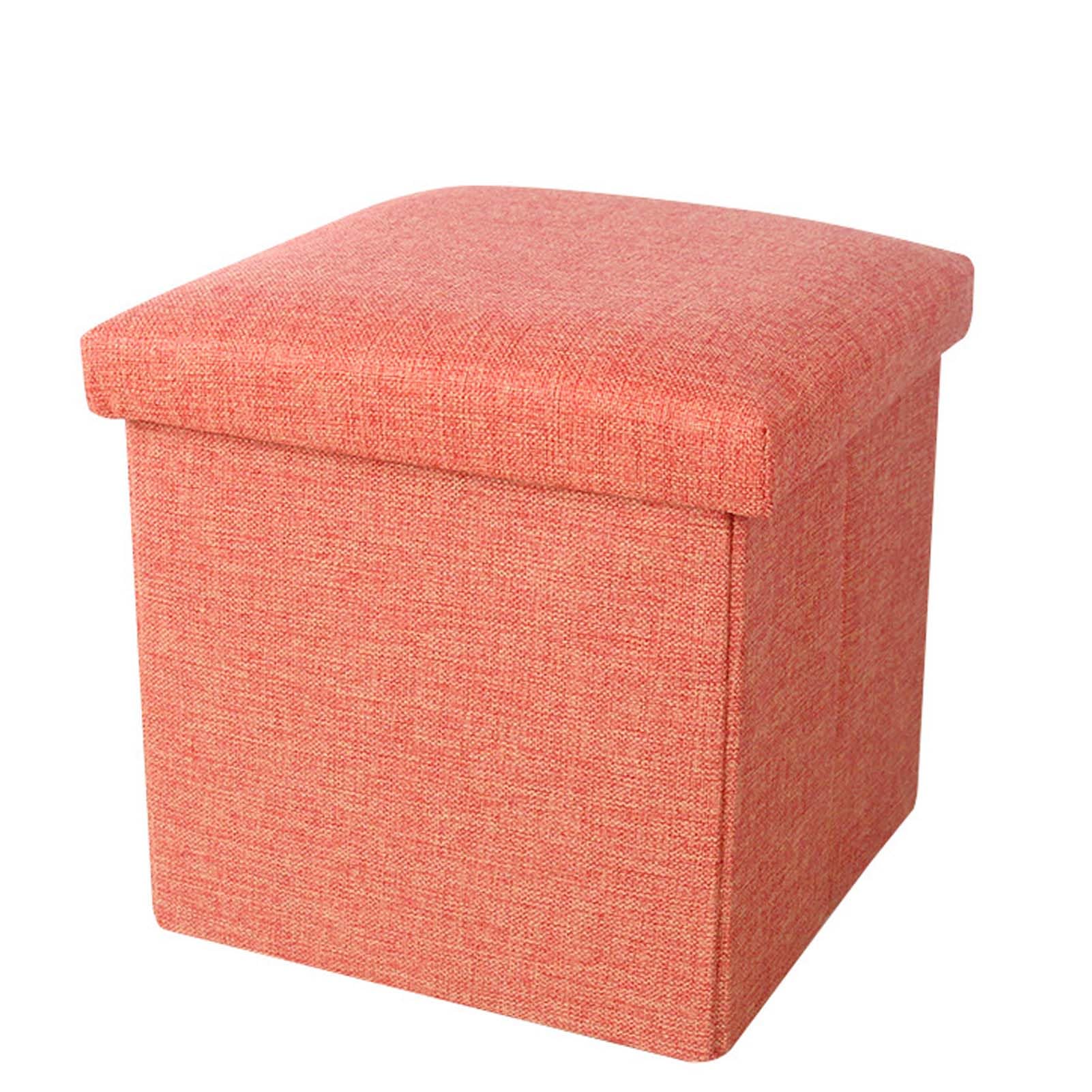 Pouf de rangement pour ranger les jouets du salon