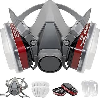 Best 5 Welding Respirators To Buy For Your Safety 1 Full Full Face Respirator Mask with Filters