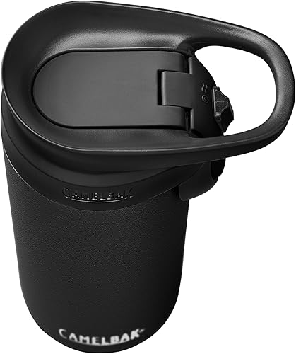 Miniatura 3 de CamelBak Forge Flow - Taza de café y viaje de 12 onzas, acero inoxidable aislado, base de silicona antideslizante, fácil operación con una sola mano