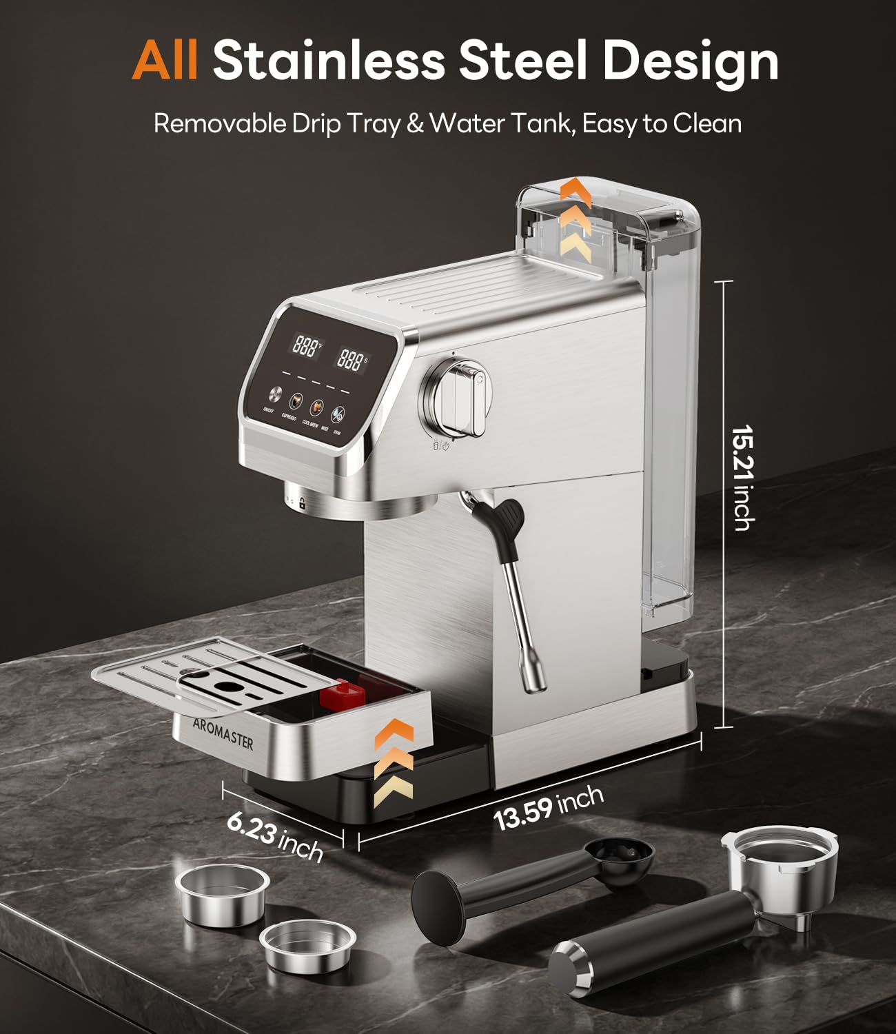 Aromaster Coffee Maker Machine, Perfect for Family Daily Use — view 8