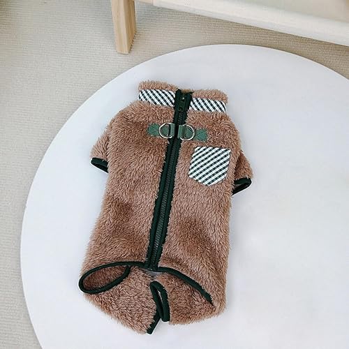 Miniatura 3 de Abrigo de invierno para perro, pijamas de Navidad para cachorros, suéteres para perros, overoles para cachorros, ropa para perros pequeños, trajes