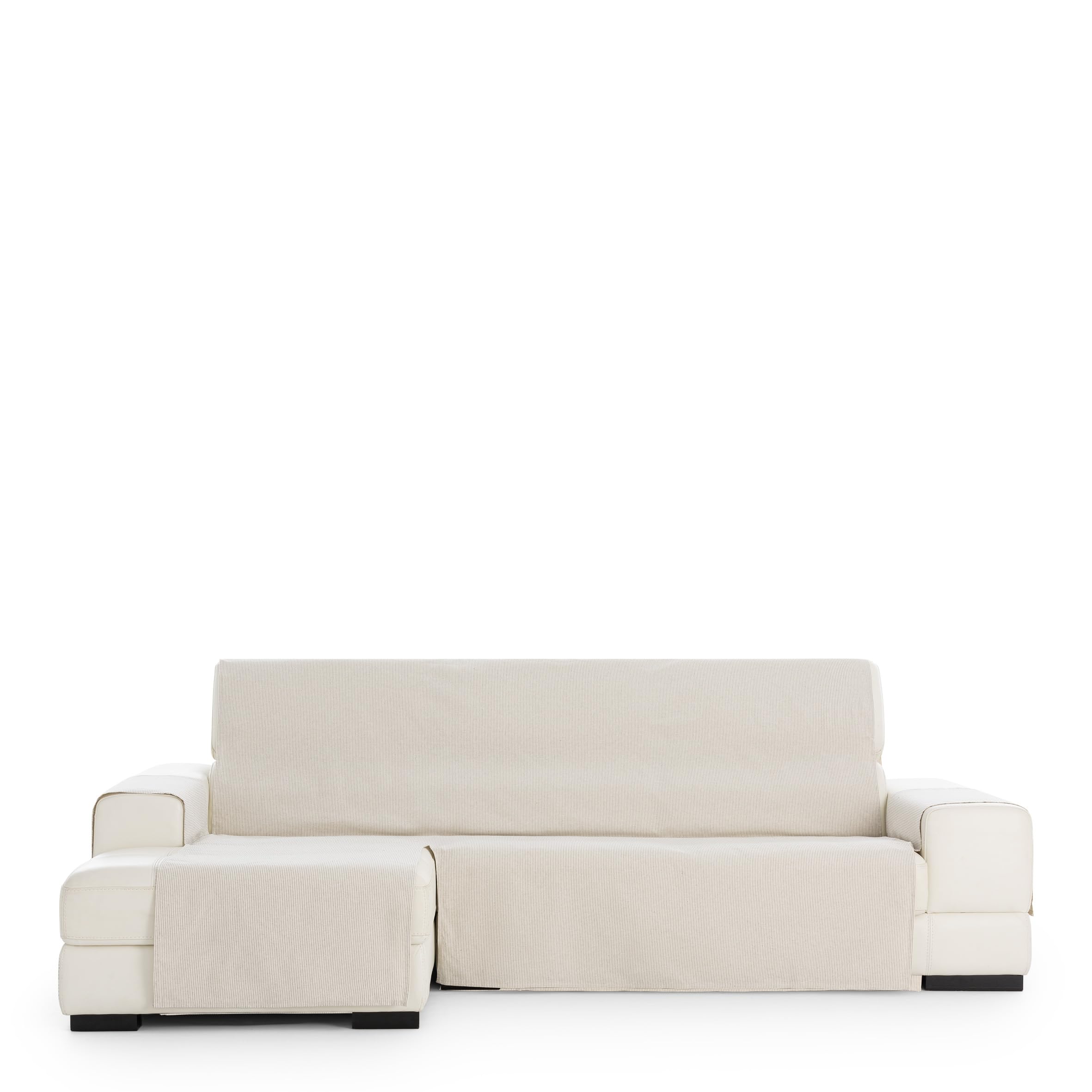 Eysa Ardo practical chaise longue cover 290 cm., Colour 27/Ocher, right front view