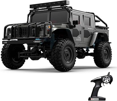 RC Crawler RC Car Off-Road 1/12 Hobby 2.4GHz 4WD All-Wheel Drive Independent Suspension with LED Lights Alloy Reinforced RC Car Birthday Christmas Present for Children Boys Boyfriend Elementary School |