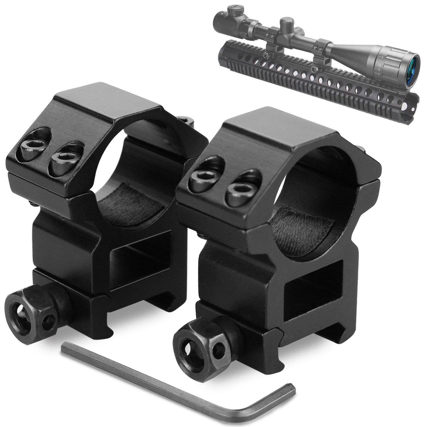 Modkin Scope Rings, Rifle Scope Mount High Profile Scope Mounts for