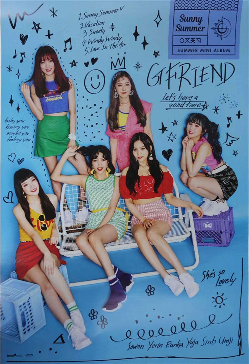 Amazon.com: G-FRIEND GFRIEND - Sunny Summer [Summer ver.] OFFICIAL