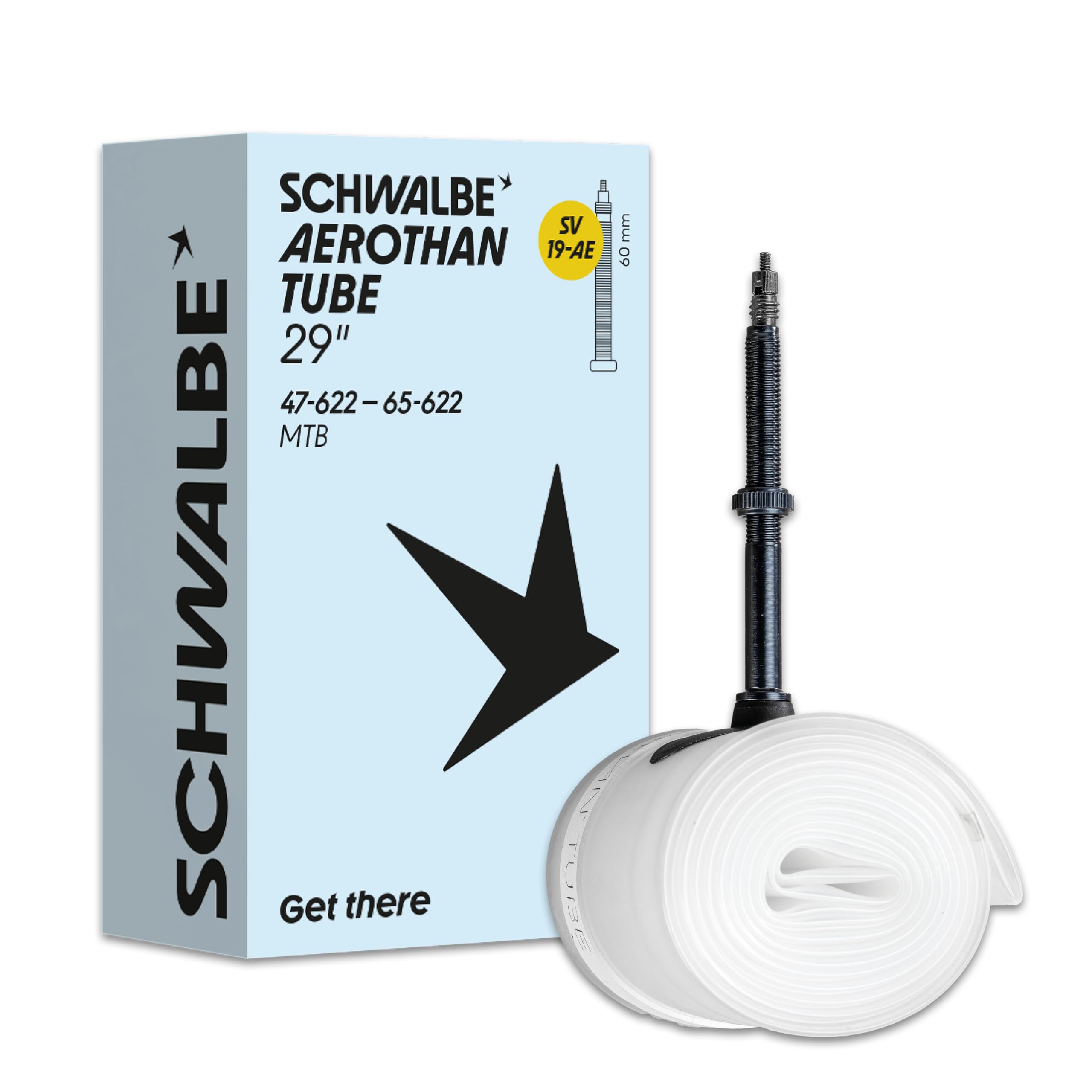 Schwalbe Aerothan chambre à air vélo de course et VTT pour rouler sans risquer la crevaison