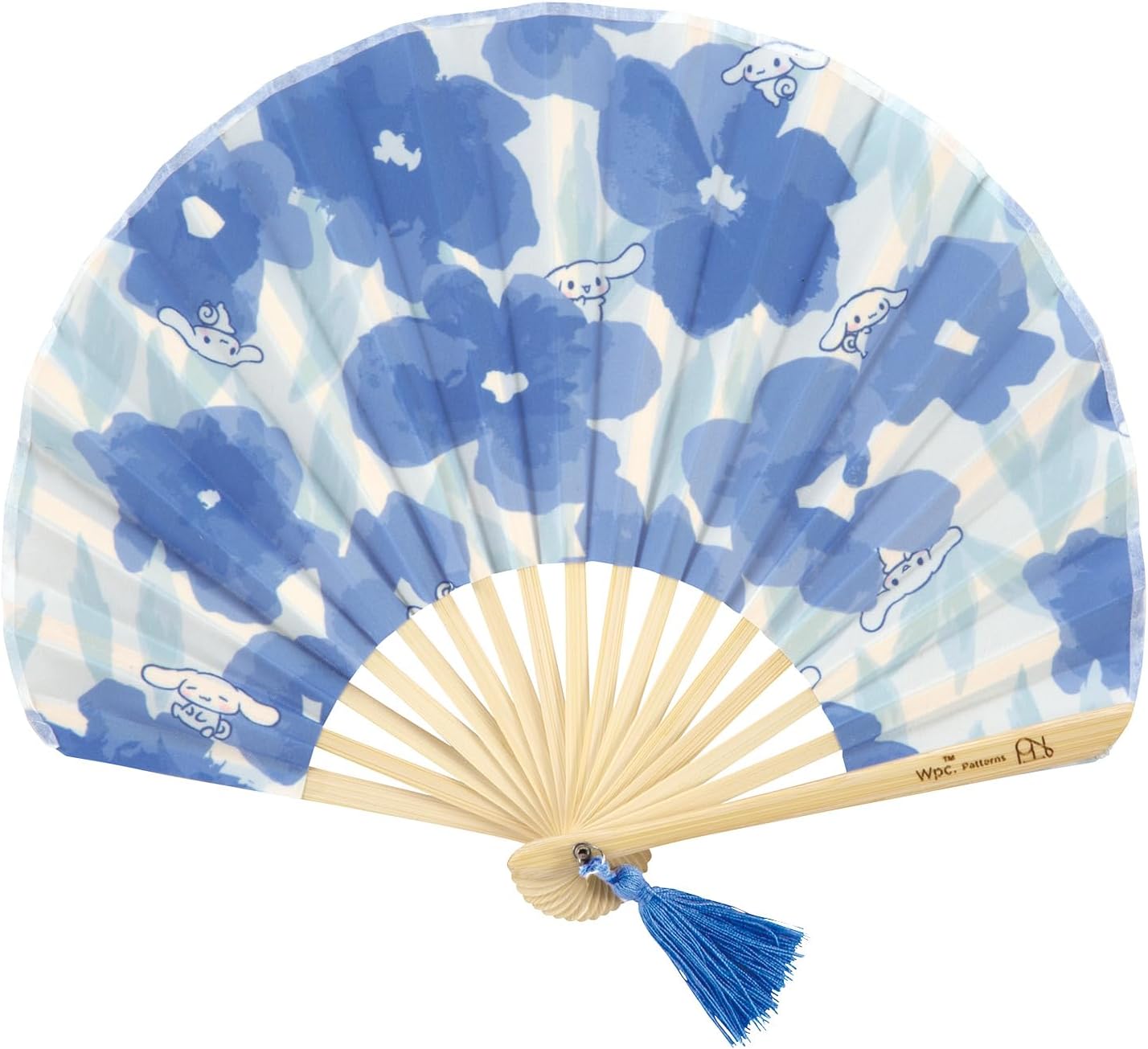 [2025] Wpc. Patterns Sanrio Characters x Wpc. Patterns Gift Boxed Fan Sweet Pea Navy (Cromi) W084-SA28-204