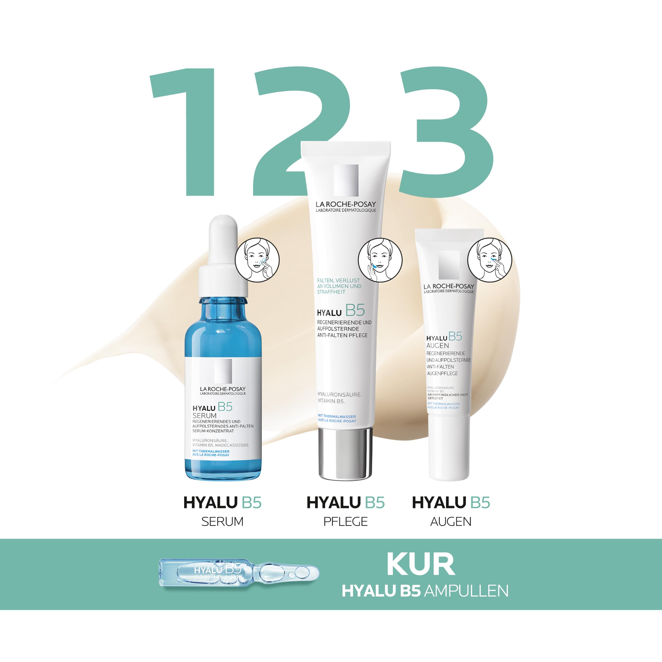 LA Regenerierende und Hyalu B5 Augen 15 ml