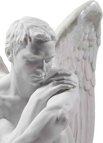 Miniatura 4 de LLADRÓ Figura protectora de ángel Figura de ángel de porcelana