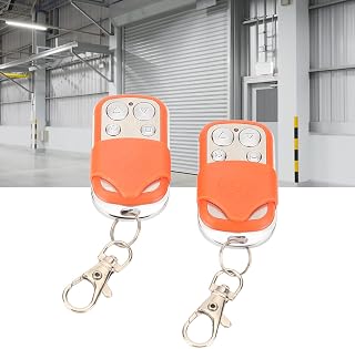 2Pcs Automatic Door Remote Control, Sensitive Portable Electric Rolling Driveway Gate Opener, Gate Control Remote Key Fob for Chicken Coop Doors