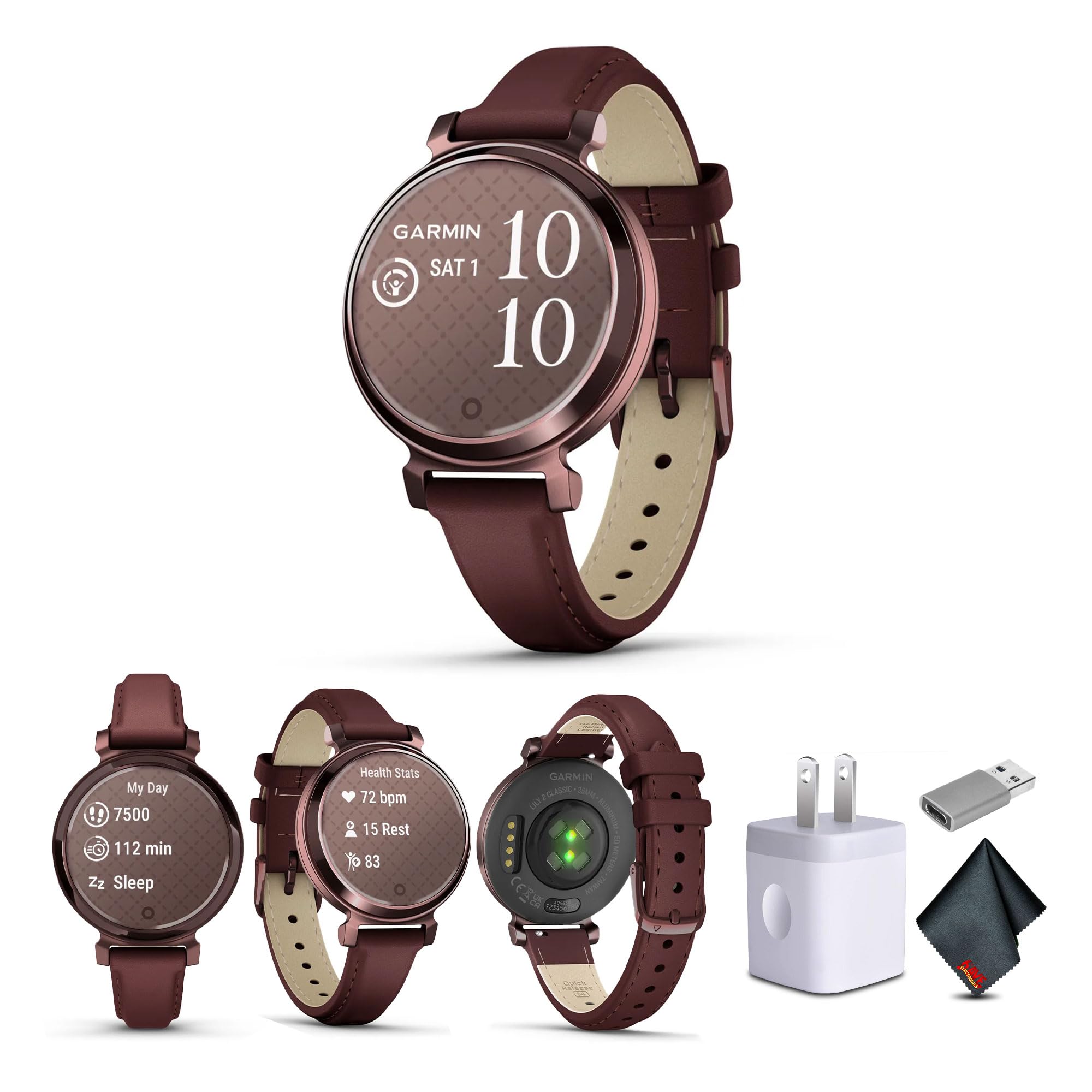 Amazon.com: Garmin Lily 2 Classic Small and Stylish Smartwatch Up