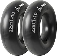 Vista 11 de AR-PRO Tubo interior de repuesto resistente de 13 x 6.50-6 pulgadas con vástago de válvula recto TR-13 (paquete de 2) – para carretillas, Razor Quad