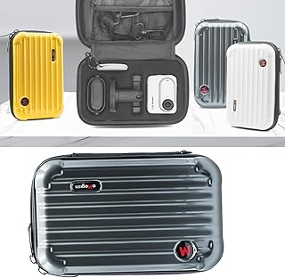 Honlyn Carrying Bag for Insta360 GO 3 Storage Bag Sports Camera Action, for Insta360 GO2 Accessories (Grey)