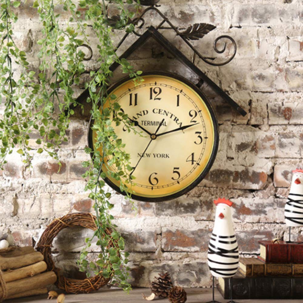 Horloge de jardin extérieur étanche pour en finir avec la rouille et l'usure