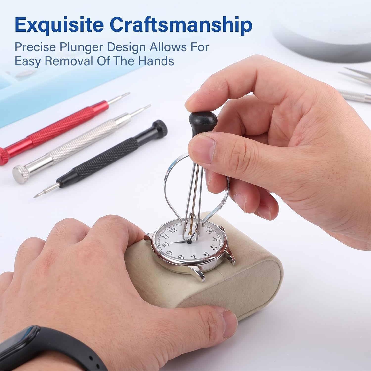 5Pcs Watch Hand Removal Tool with Watch Plunger Puller