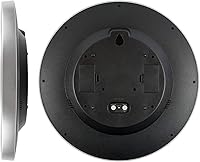 Vista 2 de Casio IQ-2000J-8JF - Reloj de pared, radio, plata, diámetro 14.2 pulgadas (14.2 in), analógico 14.2 x 14.2 x 2.1 pulgadas (14.2 x 14.2 x 2.1 in)