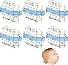 60 Pieces Ear Covers for Shower, Waterproof Clear Breathable Ear Protectors, Disposable Swimming Ears Protection Sticker for Kids Baby Adults Surfing Swimming Snorkeling Water Sports