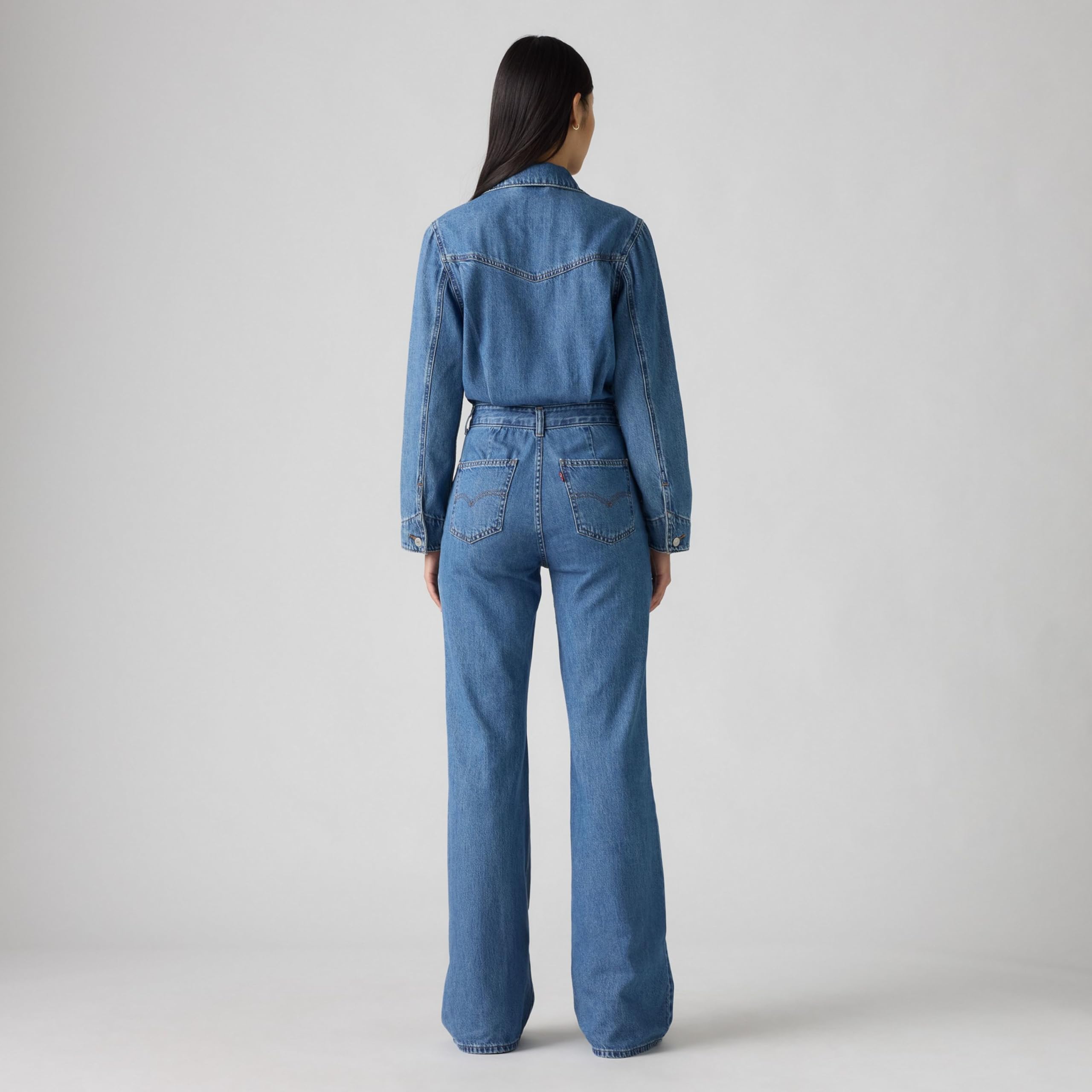 Levi's Western Jumpsuit Robe décontractée Femme (lot de 1)