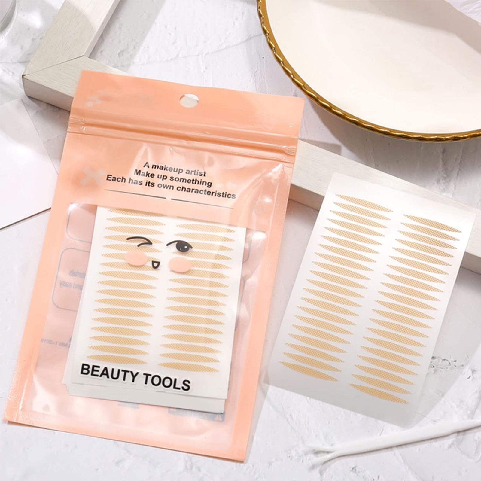 120 bandas de párpados invisibles para ojos con capucha | Doble Eyelid Tape Coreano | Elevador de ojos con capucha | Impermeable invisible Instant – Levantamiento de párpados para /