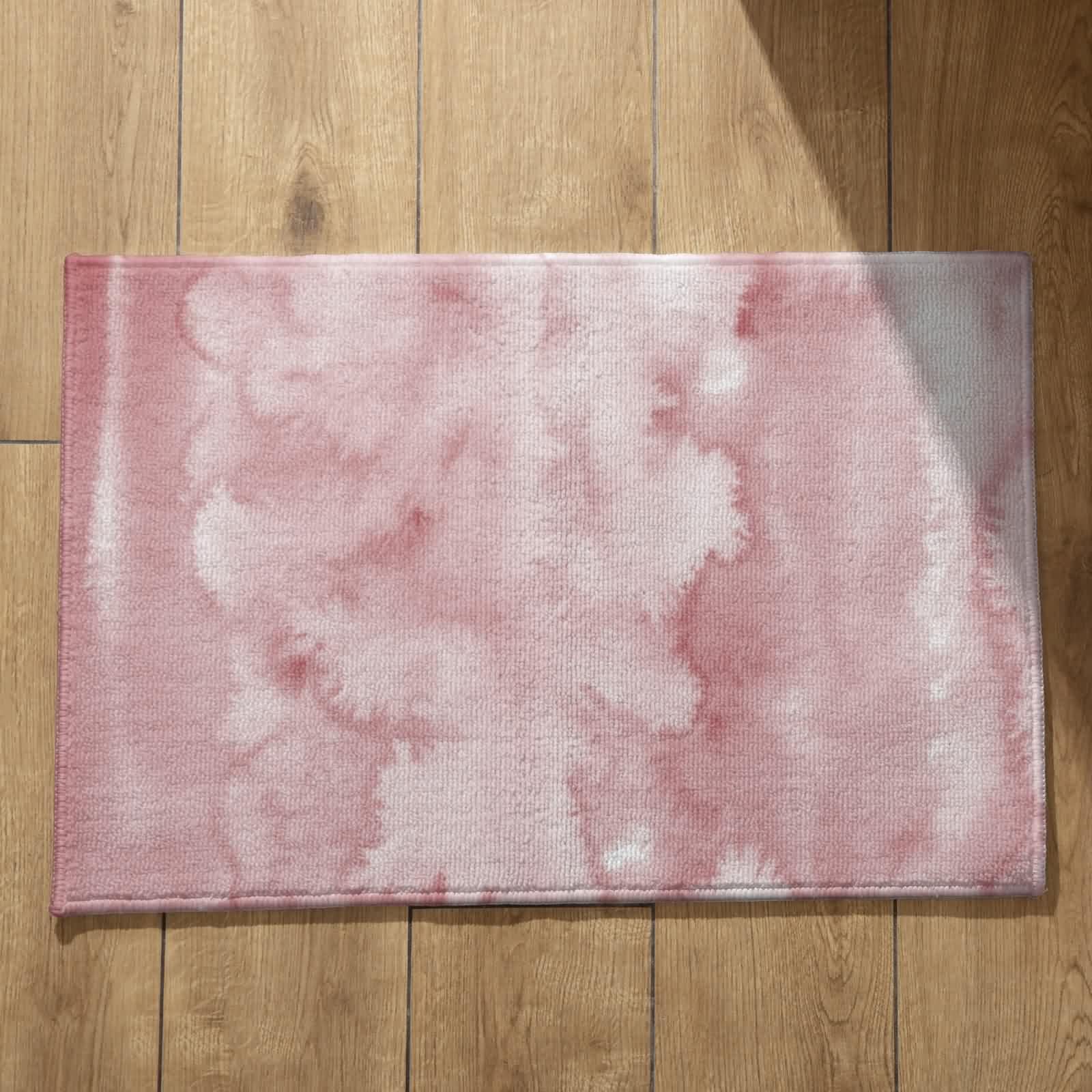 Tapis entrée maison flanelle douce CEVAN peinture encre pour couloir