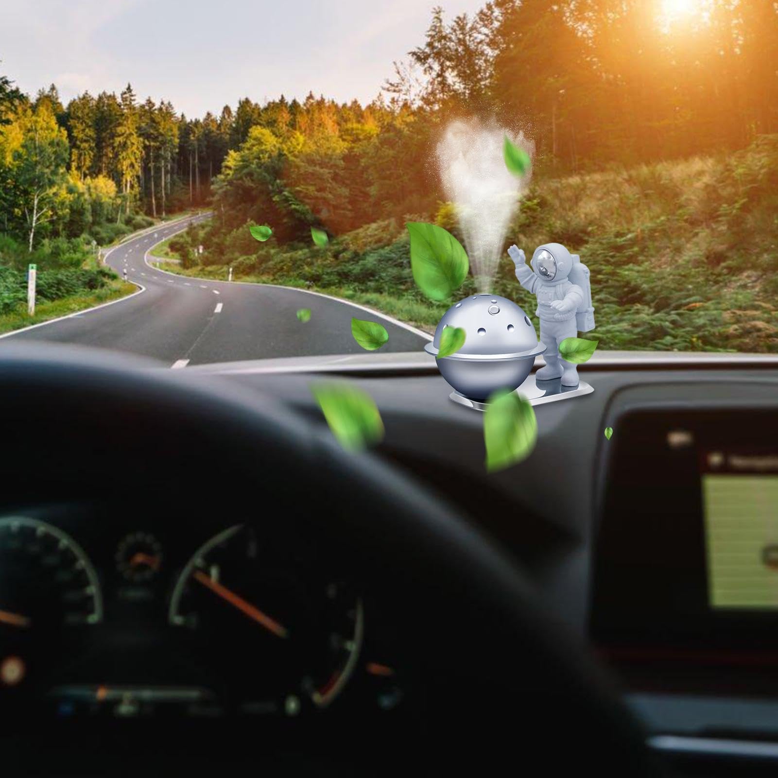 Humidificador difusor para coche, humidificador ambientador para coche –