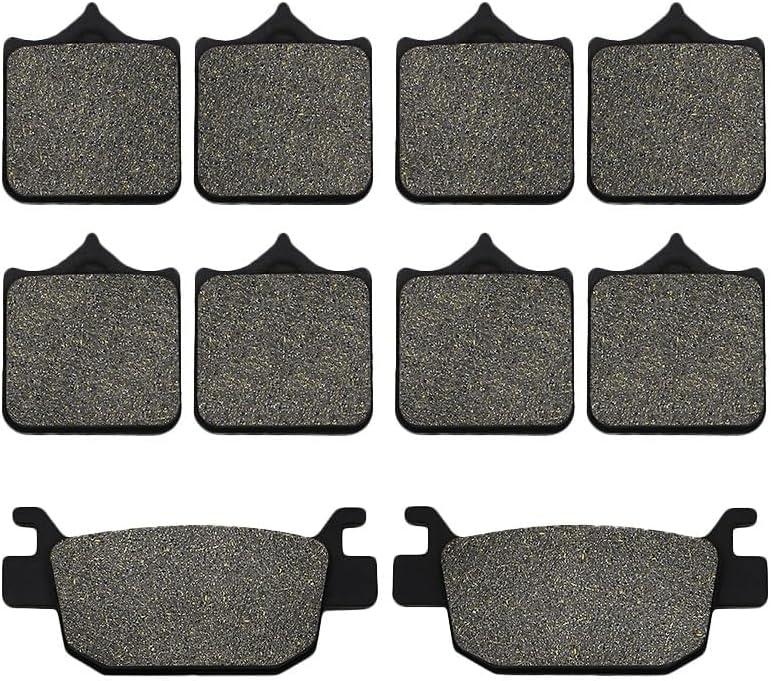 Miniatura 2 de Pastillas de freno delanteras y traseras de motocicleta para Benelli TRK502 TRK502X TRK 502 Leoncino 500 BJ500 BJ500GS-A BJ 500 (Color  1 par