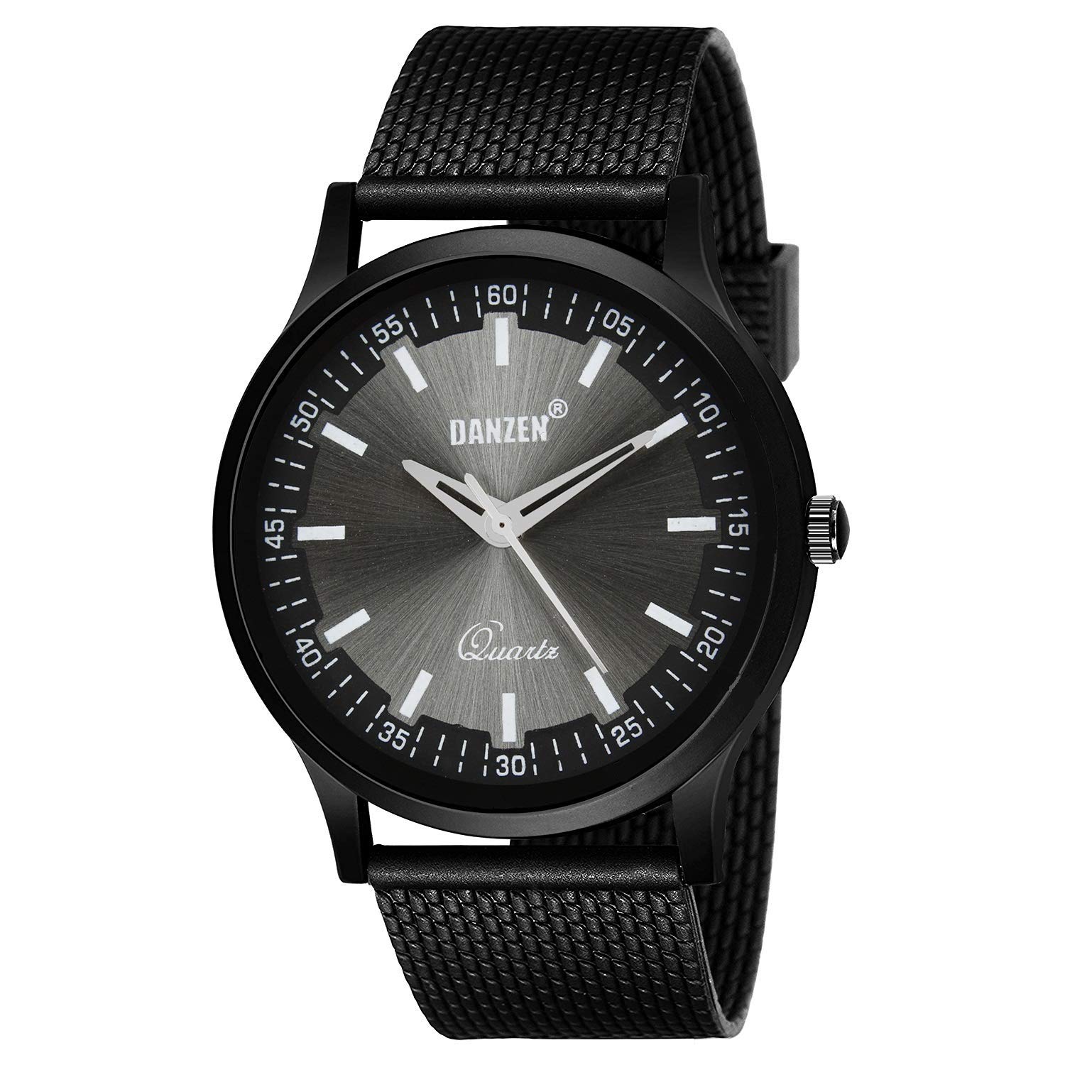 DANZEN Black Dial Mens Watch | Watch for Boys (B0855DJ9N6) Amazon Price History, Amazon Price Tracker